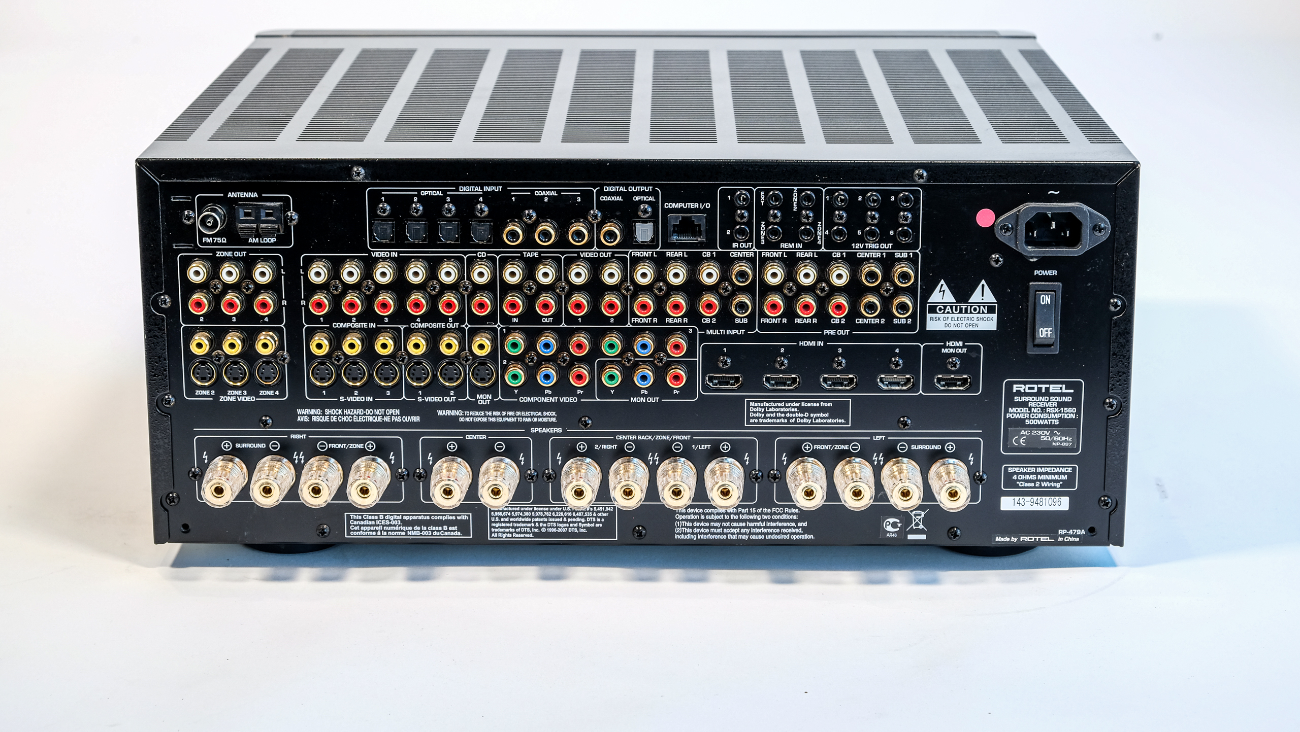 Rotel RSX-1560 Hembioreceiver - Bild 4