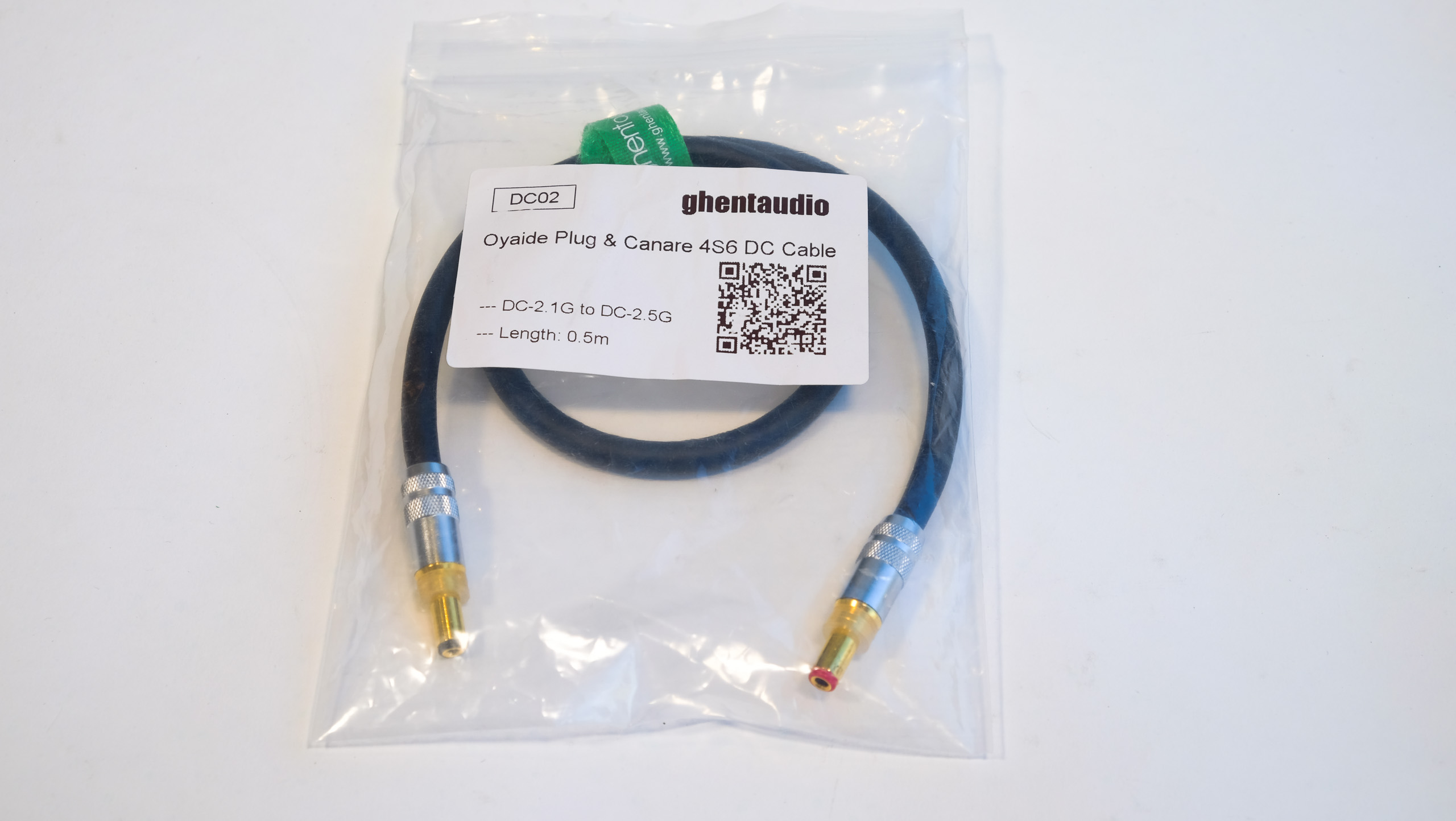ghentaudio Oyaide Plug & Canare 4s6 dc cable 0,5m - Bild 2